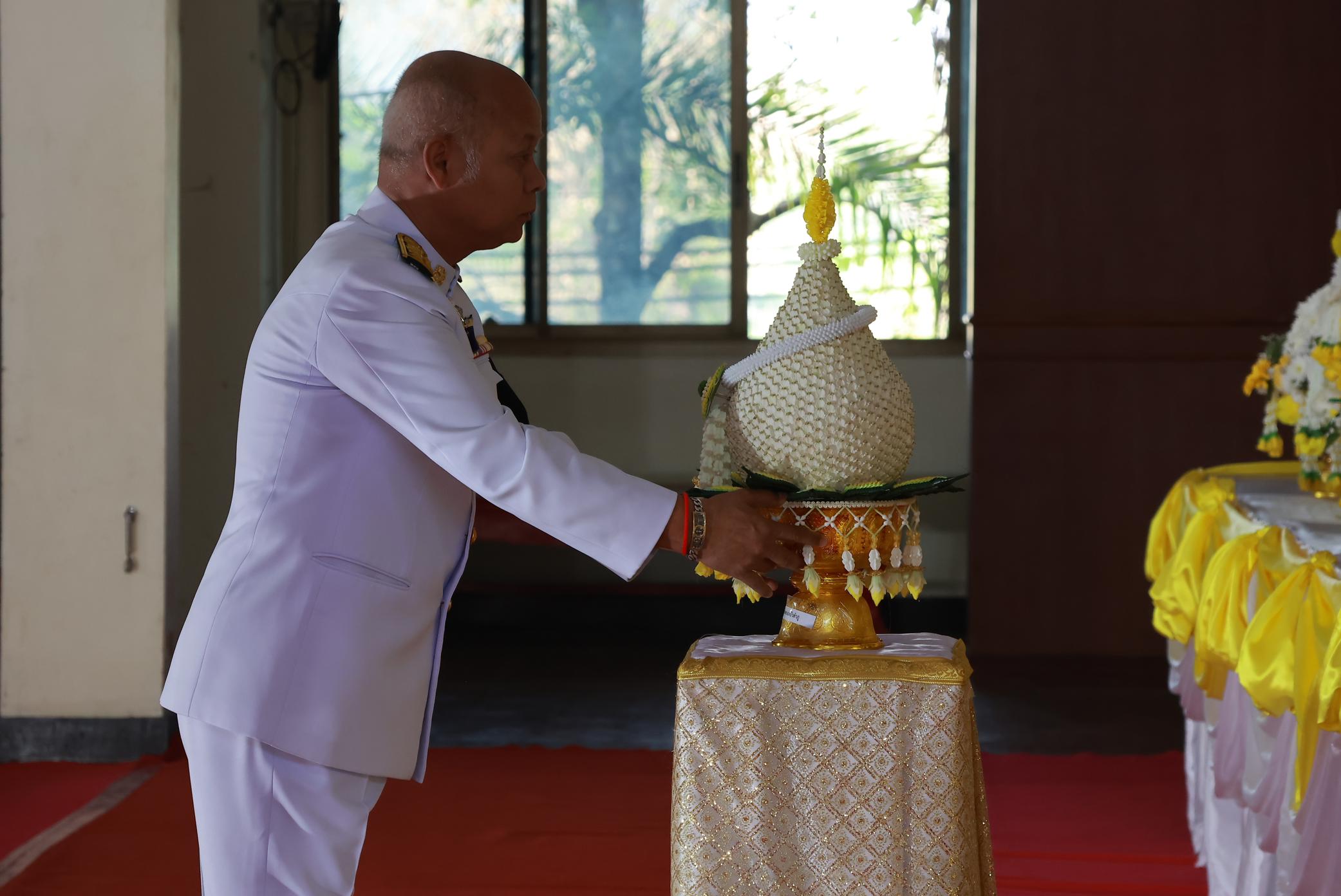 จังหวัดหนองบัวลำภู จัดพิธีถวายราชสักการะ &ldquo;พระบิดาแห่งมาตรฐานการช่างไทย&rdquo; น้อมรำลึกพระมหากรุณาธิคุณ รัชกาลที่ 9