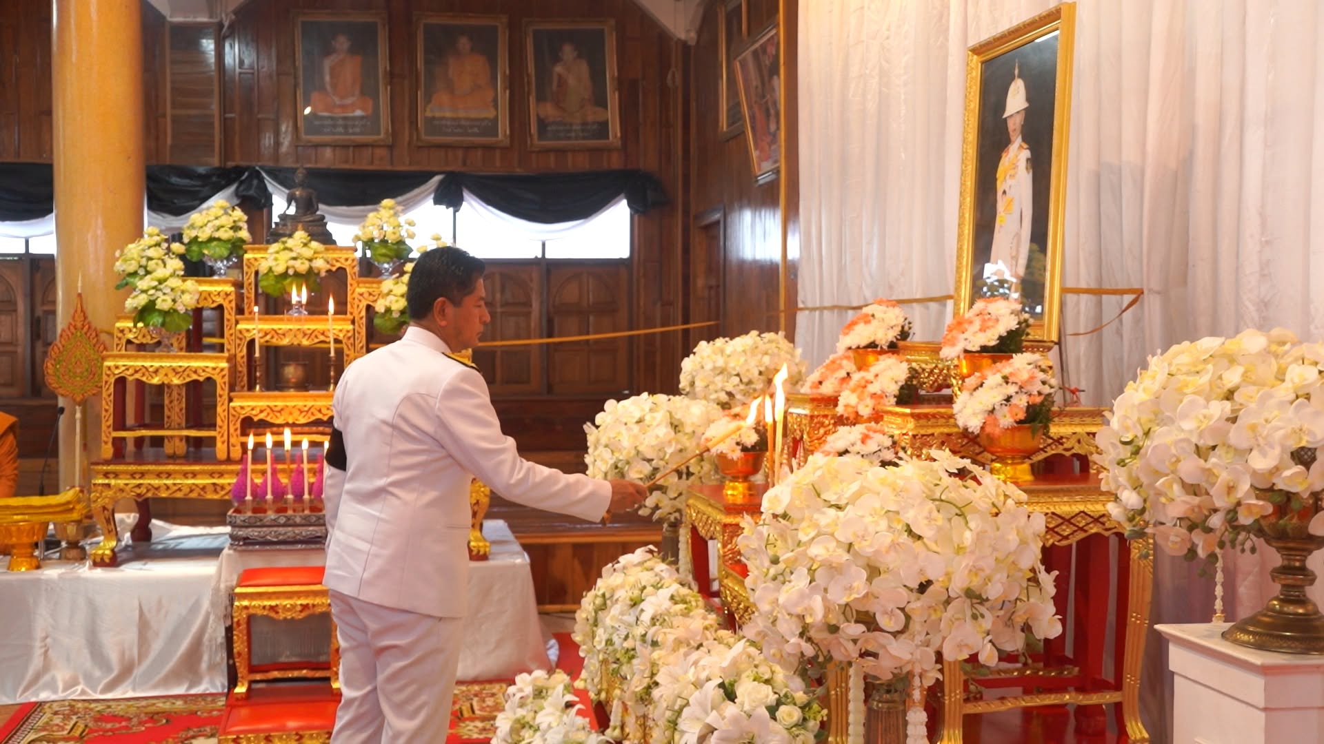 จังหวัดหนองบัวลำภู จัดพิธีสวดพระพุทธมนต์ บำเพ็ญกุศลอุทิศถวายแด่ สมเด็จพระเจ้าลูกเธอ เจ้าฟ้าพัชรกิติยาภาฯ
