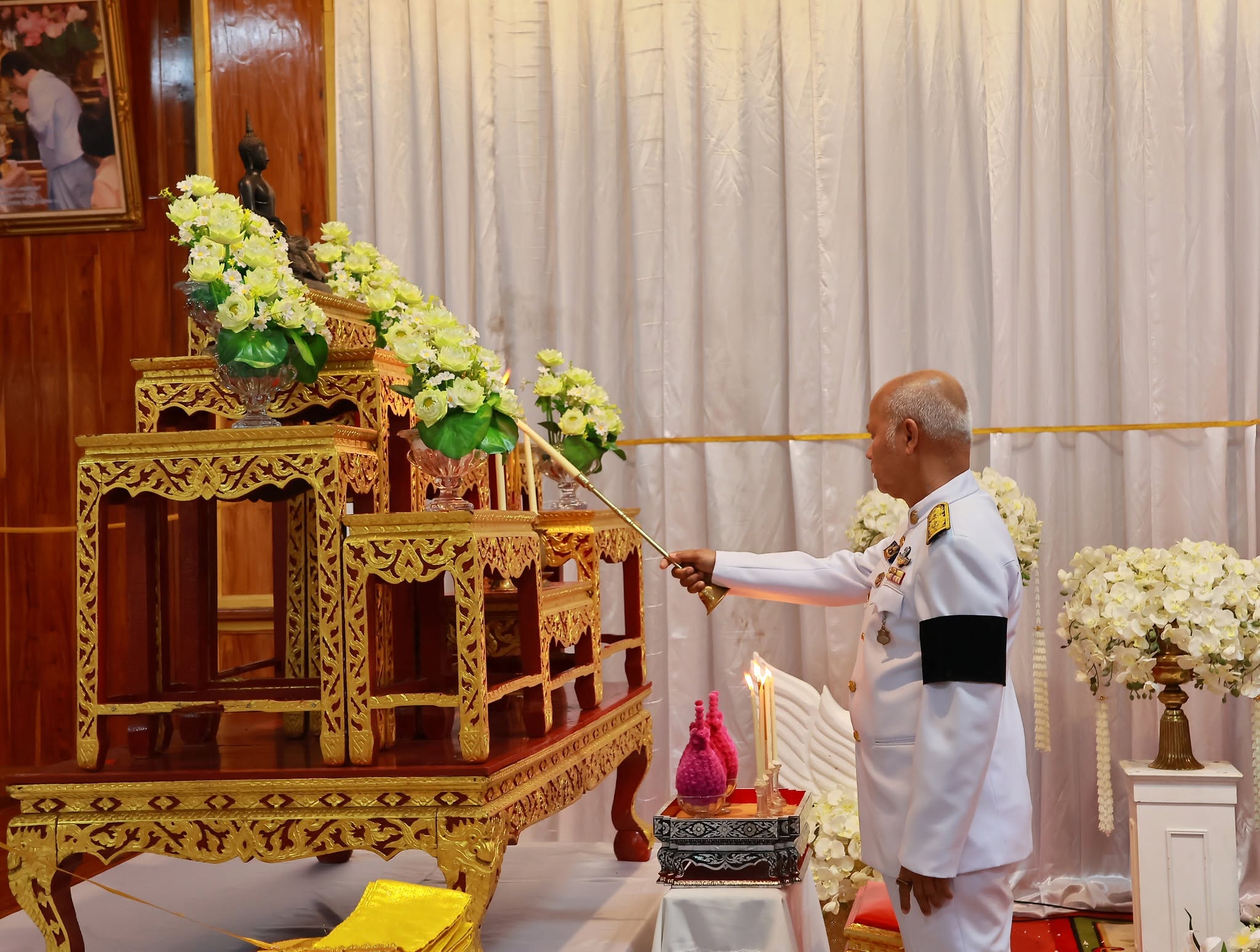 จังหวัดหนองบัวลำภู จัดพิธีบำเพ็ญกุศลสวดพระพุทธมนต์อุทิศถวายพระกุศลแด่ สมเด็จพระเจ้าลูกเธอ เจ้าฟ้าพัชรกิติยาภาฯ