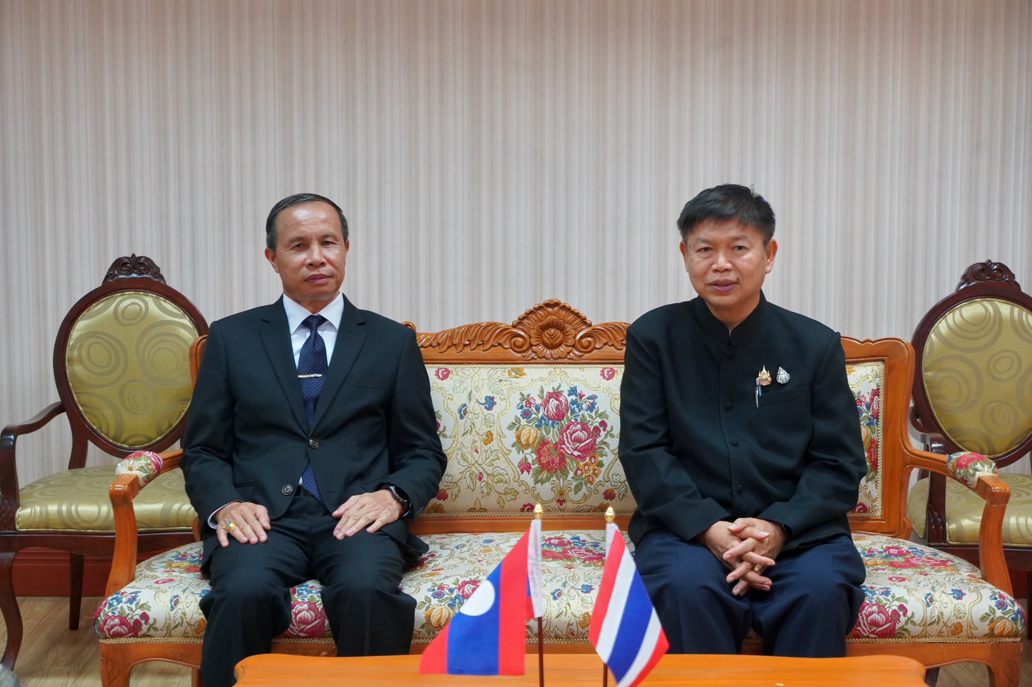 จังหวัดหนองบัวลำภู ให้การต้อนรับ กงสุลใหญ่ สปป.ลาว ณ ขอนแก่น ในโอกาสเข้าเยี่ยมอำลาหลังสำเร็จการปฏิบัติหน้าที่
