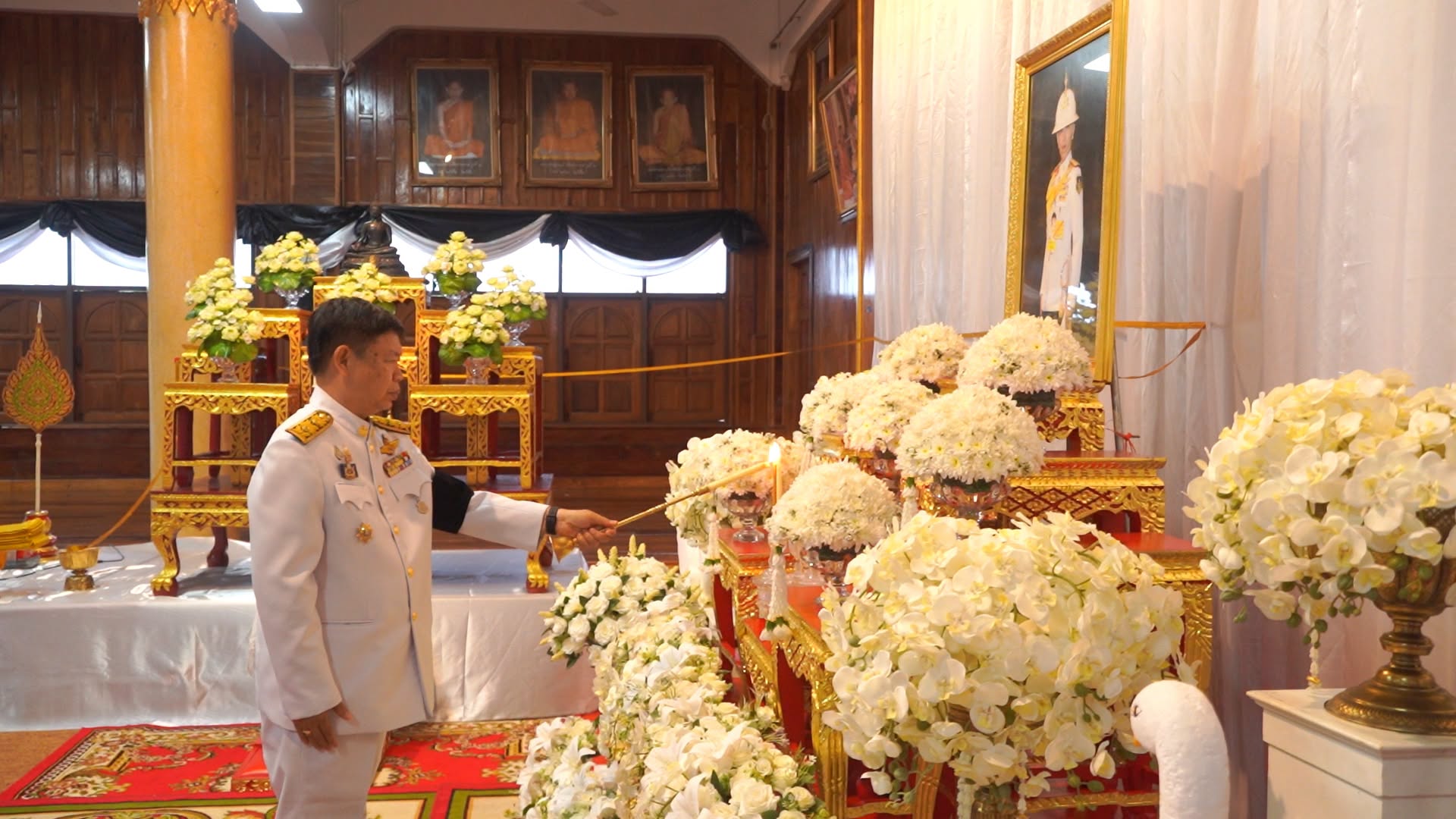 จังหวัดหนองบัวลำภู จัดพิธีบำเพ็ญกุศลอุทิศถวายพระกุศลแด่ สมเด็จพระเจ้าลูกเธอ เจ้าฟ้าพัชรกิติยาภาฯ ณ วัดพิศาลรัญญาวาส (พระอารามหลวง)