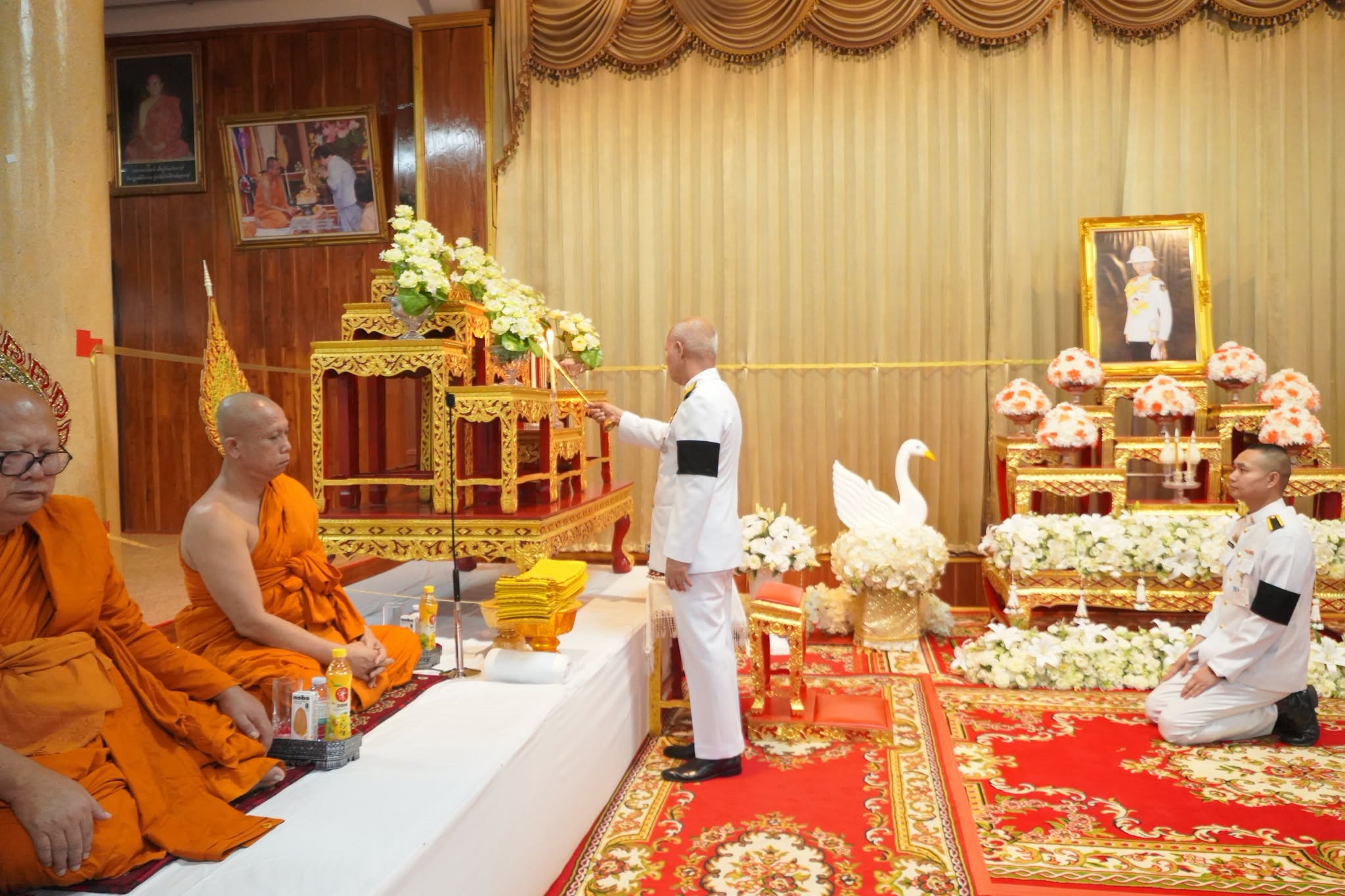 จังหวัดหนองบัวลำภู จัดพิธีบำเพ็ญกุศลปัญญาสมวาร (50 วัน) ถวายพระกุศลแด่ สมเด็จพระเจ้าลูกเธอ เจ้าฟ้าพัชรกิติยาภาฯ